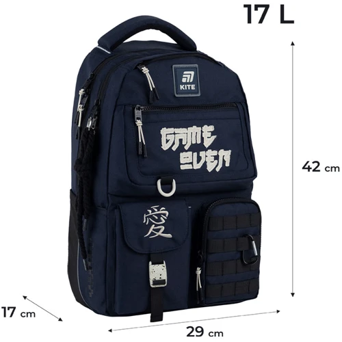 Рюкзак Kite K25-2587M-2 Education Teens 2587M-2: Вікова група от 9 до 12 лет