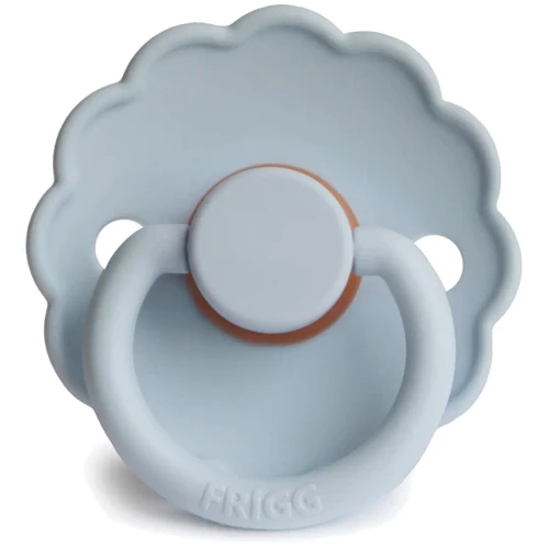 Пустушка Frigg Daisy Powder blue size 1 (0-6 m) блакитний (000549): Вік до 6 месяцев