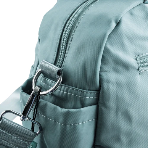 Женская сумка через плечо Vito Torell бирюзовая (VT-W7049-light-blue): Фактура Тканая, Матовая