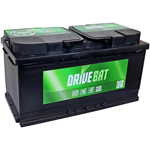 Автомобільний акумулятор DRIVEBAT Premium 6СТ-100 Е
