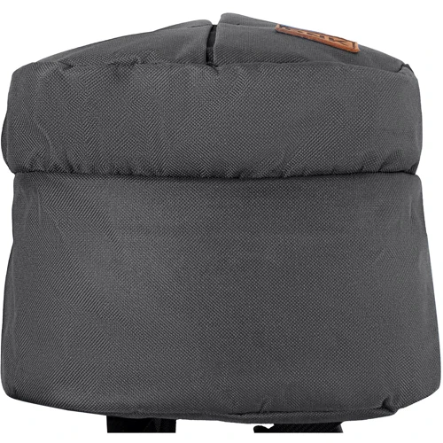 Мужской рюкзак DNK Leather темно-серый (DNK-BACKPACK-2-col7-2): Застежка Молния