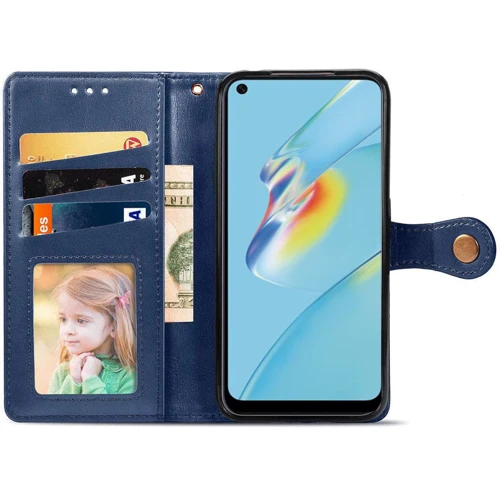 Аксессуар для смартфона Mobile Case GETMAN Gallant Blue for Oppo A74 4G: Тип чехол-книжка