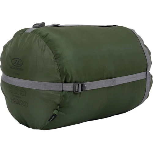 Спальный мешок Спальный мешок Highlander Phoenix Flame 400/-9°C Olive Green Left зеленый (SB244-OG) фото 7