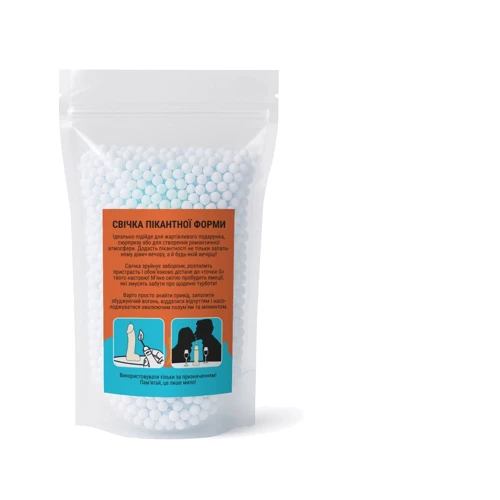 Свеча в виде члена Чистий Кайф LARGE Blue