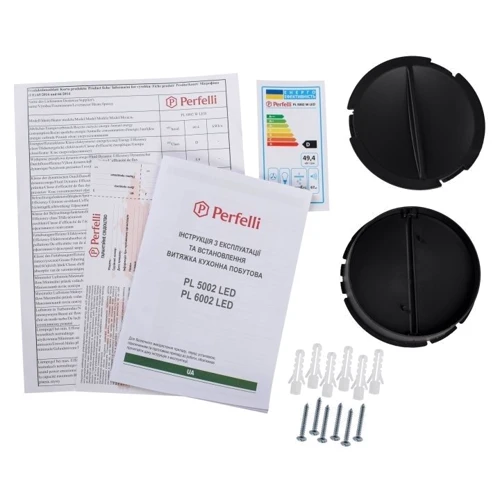 Вытяжка Perfelli PL 5002 W LED: Тип монтажа Настенный