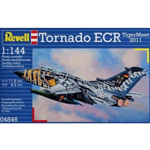 Модель Revell Многоцелевой боевой самолет Tornado ECR Tigermeet 1:144 (4846)