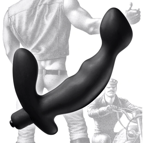 Массажер простаты Tom of Finland Silicone P-Spot Vibe, 12x3 см