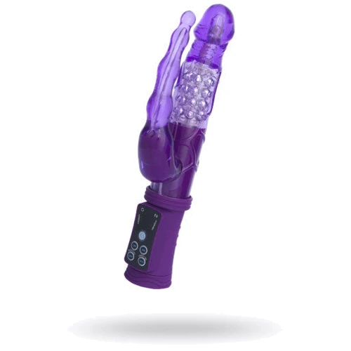 Анально-влагалищный вибратор Toyfa A-Toys High-Tech fantasy Purple
