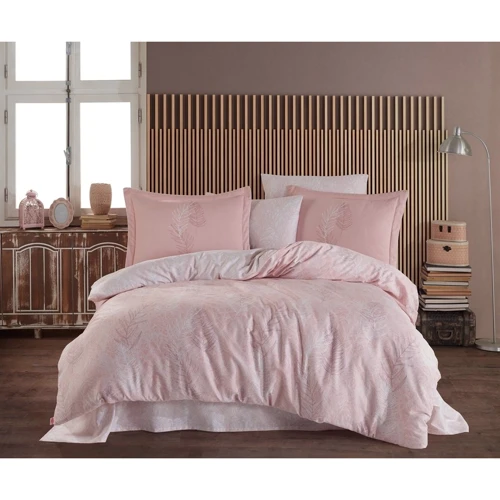Комплект постільної білизни HOBBY Exclusive Sateen FIONA сатин Євро (606372)