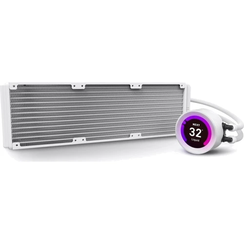 Кулер NZXT Kraken Z73 RGB - 360mm AIO Liquid Cooler White (RL-KRZ73-RW): Уровень шума, dB 21-30