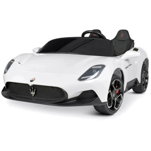 Детский электромобиль Bambi Racer Maserati белый (M 4993EBLR-1)