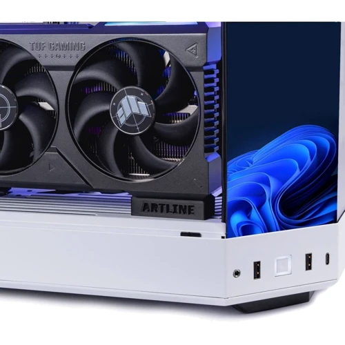 Персональный компьютер (ПК) ARTLINE Gaming Y60WHITE Windows 11 Home (Y60WHITEv05): Оперативная память 32GB DDR5-6000 RGB