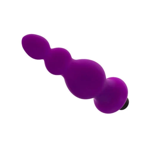 Анальная пробка с вибрацией Adrien Lastic Bullet Amuse Purple