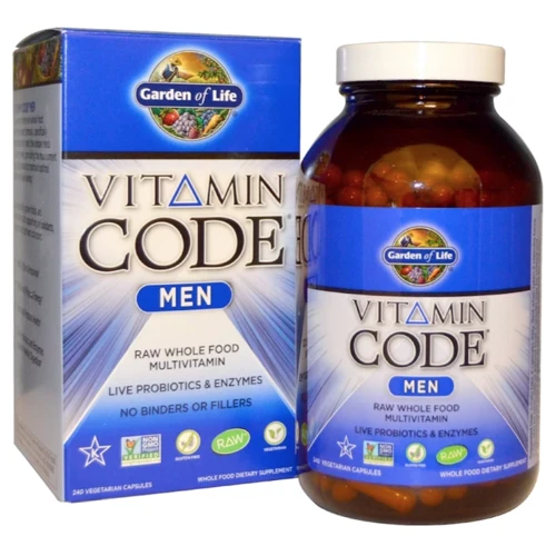 Garden of Life Vitamin Code, Men, 240 Vegetarian Capsules (GOL-11419)