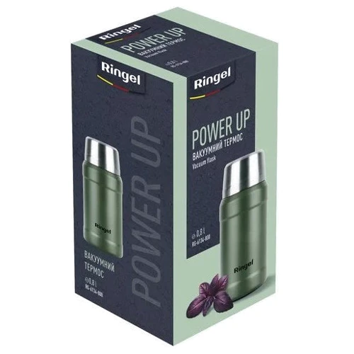 Термос Ringel Power UP Print 0.8 л (RG-6134-800_PRINT): Обсяг, л 0.8