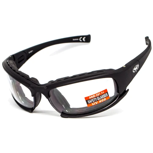 Спортивні окуляри Окуляри захисні хромовані Global Vision Assault Photochromic (clear) Anti-Fog, прозорі (GV-ASSA-CL13): Призначення Для туризма и активного отдыха, Для бега, Городские, Защитные, Велосипедные