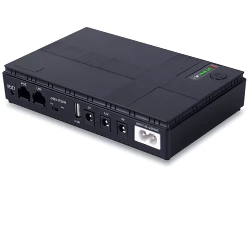 

Повербанк для роутера Mini Ups DC-1018P 10400mAh, 18W, 5V/9V/12V