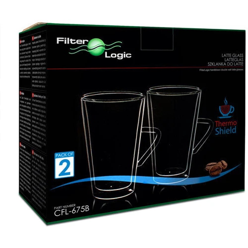 Набор стаканов Filter Logic Latte 2х400 мл (CFL-675B)