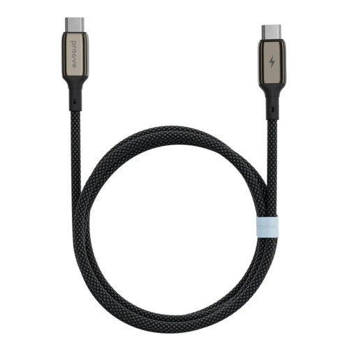 Кабель Proove Cable USB-C to USB-C Dense Metal 60w 1m Black (CCDM60002201): Тип USB-C - USB-C