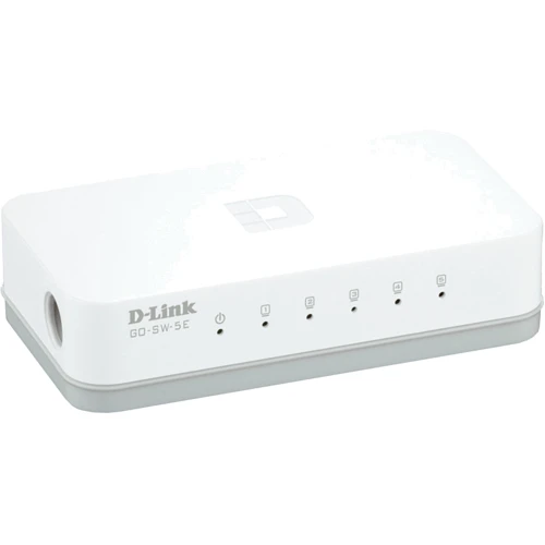 Мережевий комутатор D-Link GO-SW-5E: Порти только Fast Ethernet (10/100)