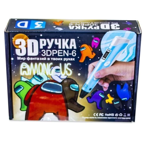 3D Ручка Among Us (L9910): Виробник Noname