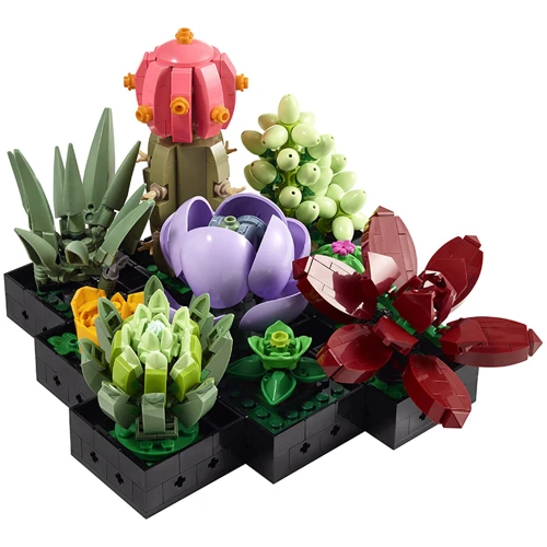 Конструктор LEGO Icons Сукуленти (10309): Рекомендований вік 18+