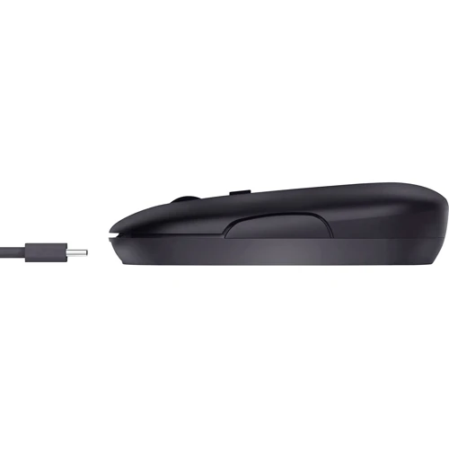 Мышь Trust Puck Wireless/Bluetooth Silent Black (24059): Тип сенсора оптический
