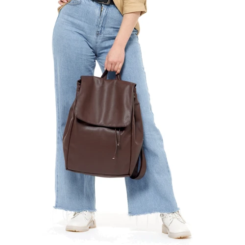 Жіночий рюкзак Sambag Loft LZN коричневий (22400020): Країна виробник Украина