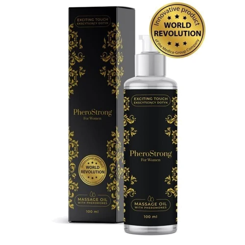 Массажное масло с феромонами PheroStrong for Women, 100 мл: Тип Масло