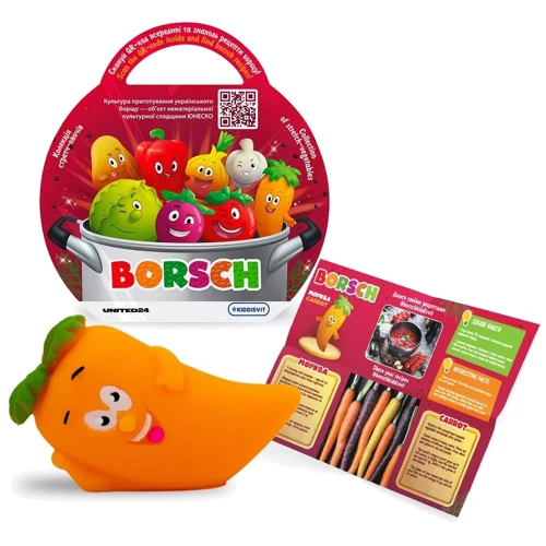 Стретч-игрушка в виде овоща Borsch (41/CN23) фото 6