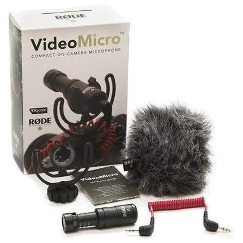 Компактный кардиоидный микрофон Rode Videomicro на камеру : Тип преобразователя Конденсаторный