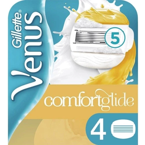 GilletteE Venus Olay Coconut Сменные касеты для бритья для женщин 4 шт