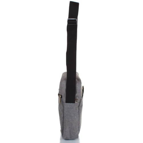 Мужская сумка планшет DNK Leather серая (DNK-CLASSIC-BAG-COL-07): Фактура Тканая, Матовая