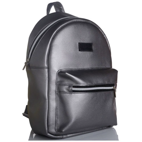 дубль Женский рюкзак Sambag Talari BSSP silver dark темно-серебристый (12314004n)