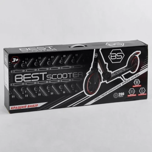 Самокат алюминиевый Best Scooter синий (94123): Количество колес 2