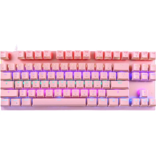 Клавиатура Motospeed K82 Hot-Swap Outemu Red USB Pink (mtk82phsr)