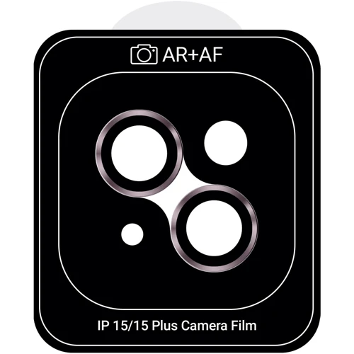 Защитное стекло для iPhone ArmorStandart Pro Pink for Camera iPhone 15 / 15 Plus (ARM73313)