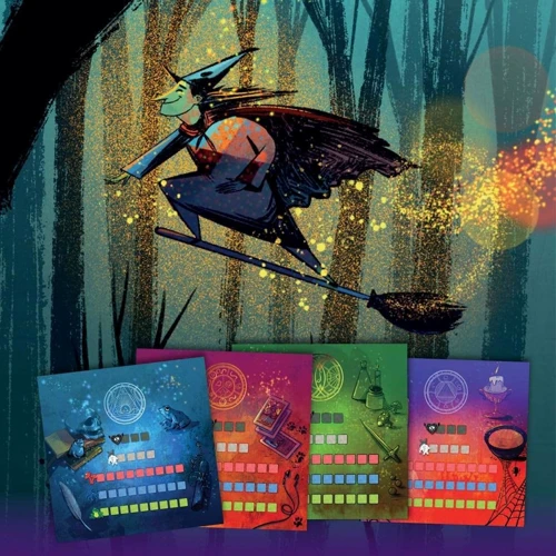 Настольная игра Ігромаг Ведьминская Круговерть (Whirling Witchcraft): Возраст от 14-ти лет