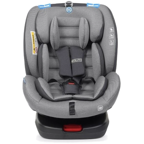 Автокресло El Camino (0-36кг) ME 1079 ABSOLUTE 360 ISOFIX (royal grey) фото 8
