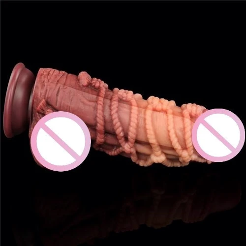 Фаллоимитатор LoveToy Dual-Layered Silicone Nature Cock 9.5" Flesh