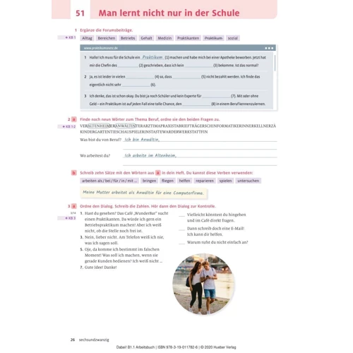 Dabei! B1.1: Arbeitsbuch: Производитель Hueber
