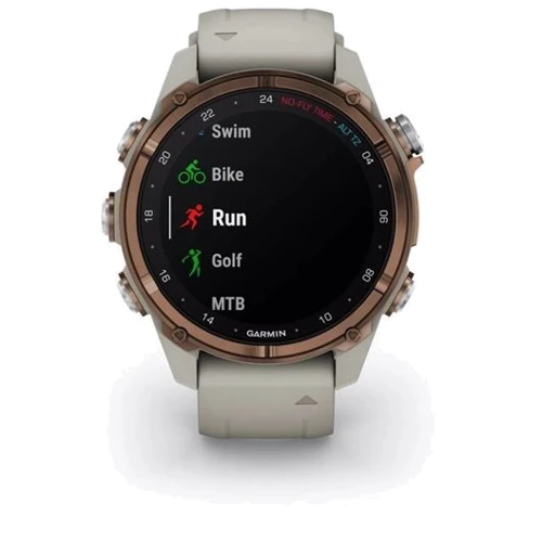 Смарт-часы Garmin Descent Mk3i 43mm Bronze PVD Titanium with French Grey Silicone Band and Descent T2 Transceiver (BNDL-DMK3-43TFDT2) фото 9