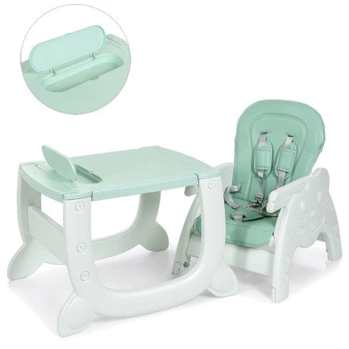 Стільчик для годування 2 в 1 Bambi M 3612-5 (green)