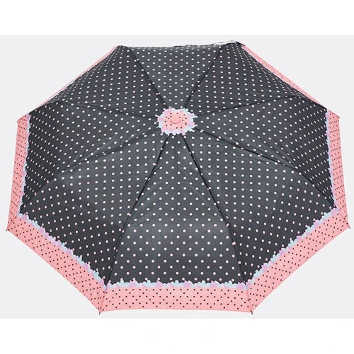 Зонт женский полуавтомат Monsen черный (C13261peach-black)