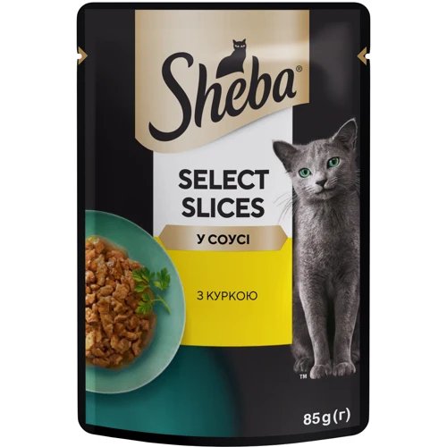 Влажный корм для котов Sheba Selection in Sauce с курицей в соусе 28х85 г (3065890096806): Возраст Молодые