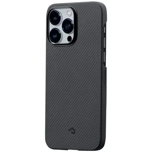 Чохол для iPhone Pitaka MagEZ Case 3 Twill 600D Black/Grey (KI1401PMA) для iPhone 14 Pro Max: Колір черный