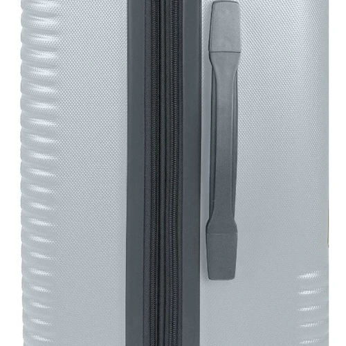 Валіза Gabol Balance XP (M) Silver сріблястий (123446-022): Застібка Блискавка