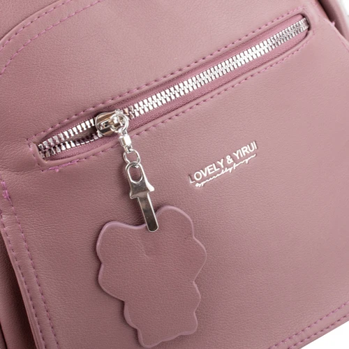 Жіночий рюкзак Valiria Fashion рожевий (ODAB-008-17): Стиль Повседневный (Casual)