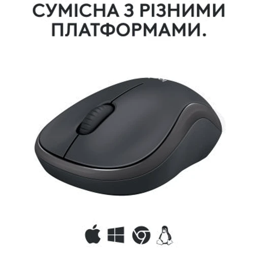 Мышь Logitech M240 Silent Wireless Graphite (910-007119): Количество кнопок 3