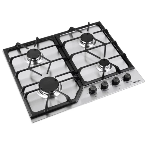 Варочная поверхность WEILOR GM 604 SS: Расположение панели фронтальное
